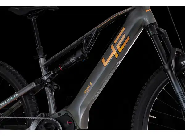 4EVER Powerstream Pro celoodpružený elektrobicykel Chameleon/Bronze