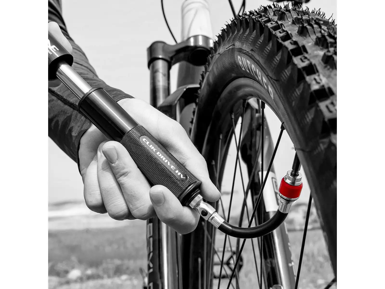 Lezyne ABS Flex Hose hadička s Clik Chuck