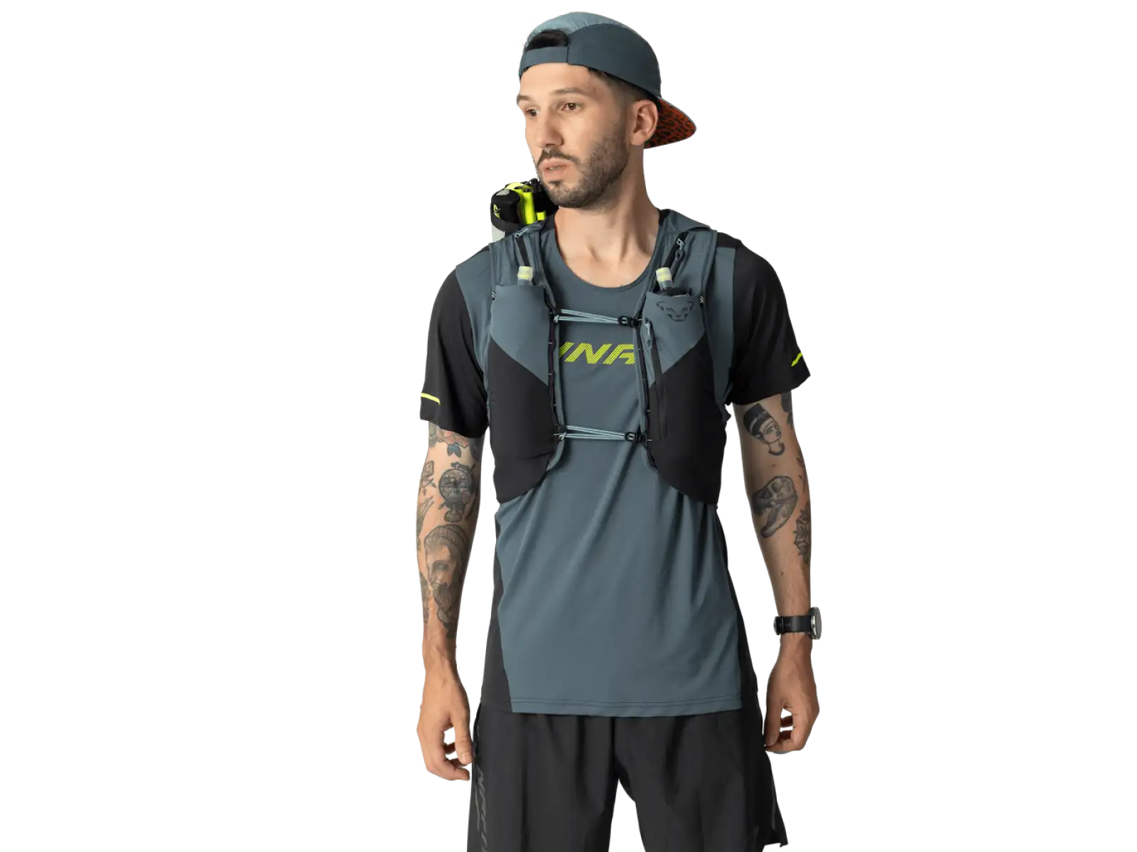 Dynafit Ultra 12 l bežecká vesta Cloud Blue/Cinder