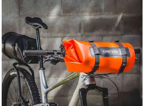 Aeroe Heavy Duty taška na riadidlá 8 l oranžová