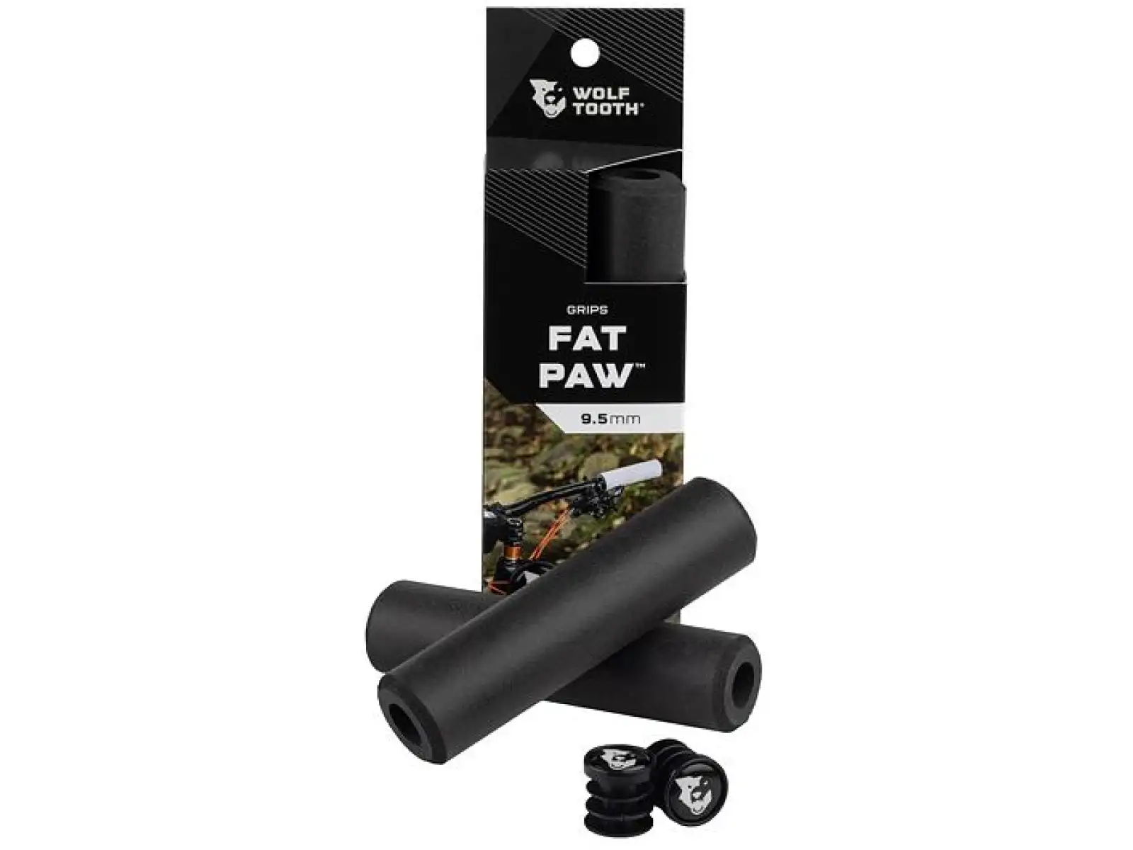 Wolf Tooth Mega Fat Paw 11,5 mm gripy čierna