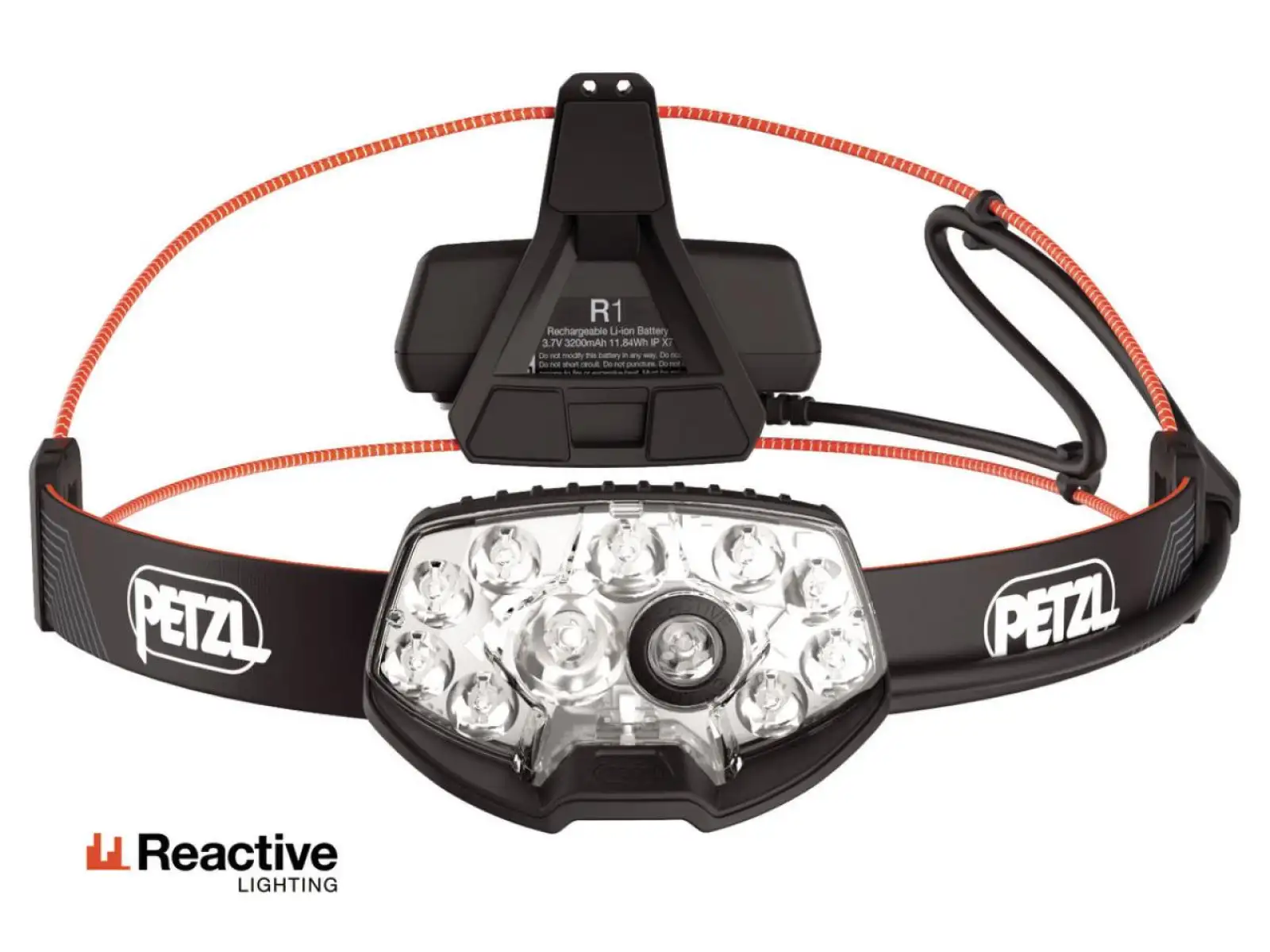 Petzl Nao RL nabíjateľná čelovka Black