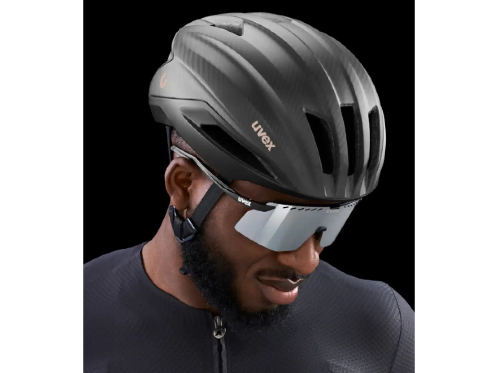 Uvex Ultimate Surge Carbon Mips cestná prilba All Black Matt