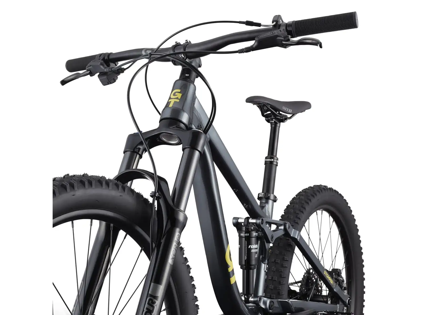GT Stomper 26 FS ACE detský celoodpružený bicykel GUN