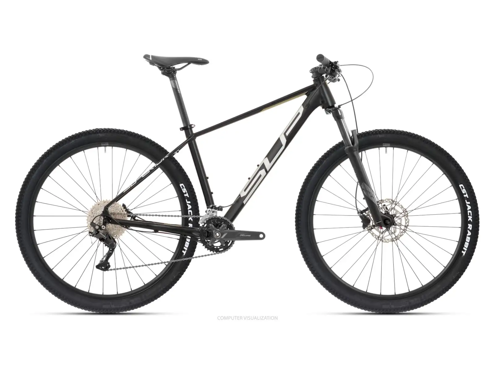 Superior XC 889 Matte Black/Silver/Olive horský bicykel
