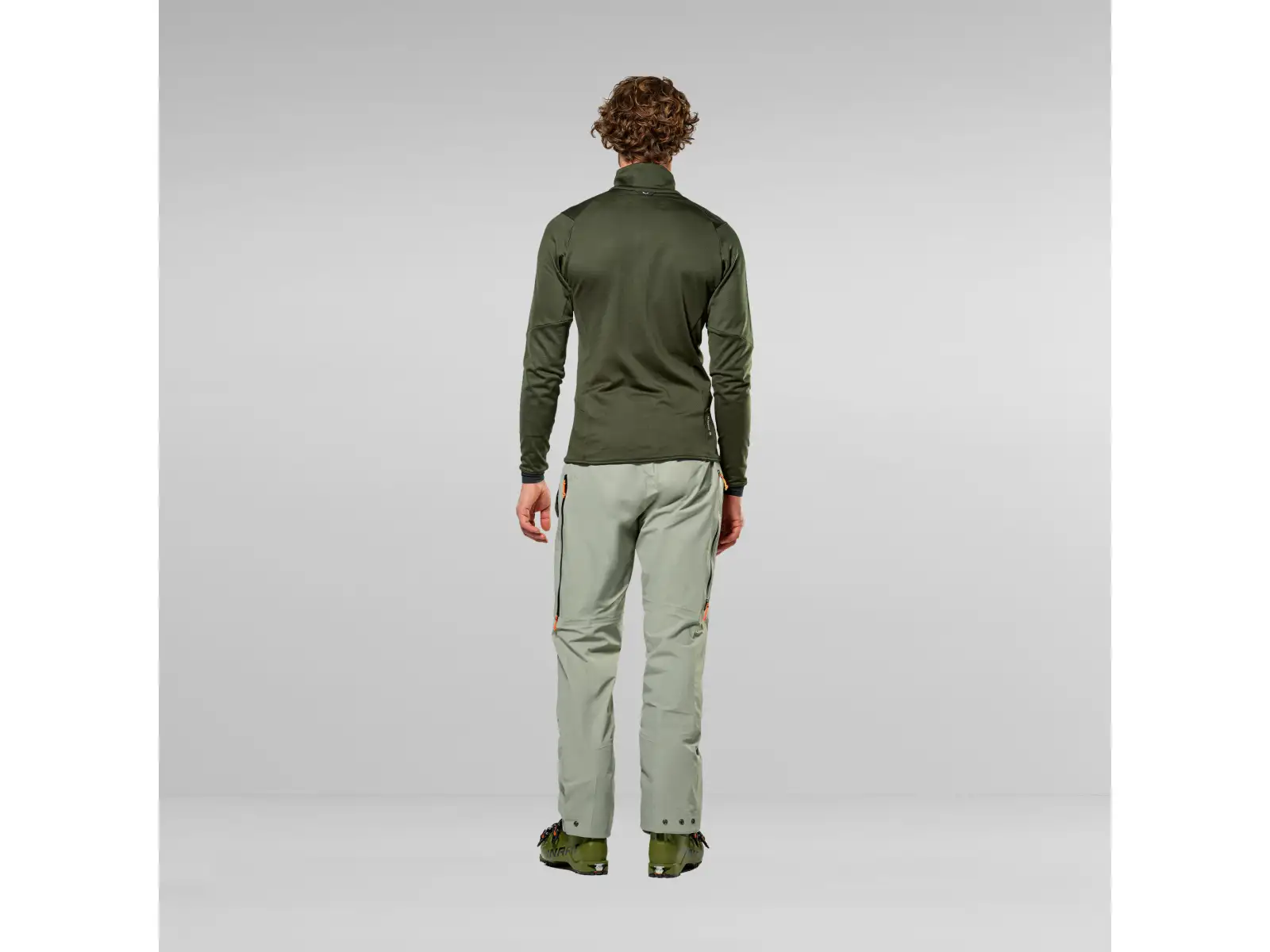 Salewa Sella Crevasse pánska mikina Dark Olive