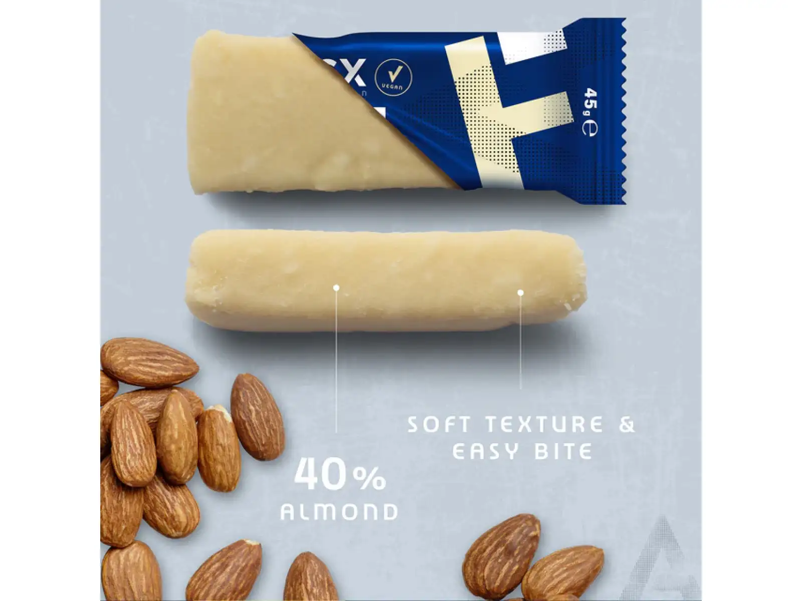 Amacx Fast Bar energetická tyčinka 45 g vanilla