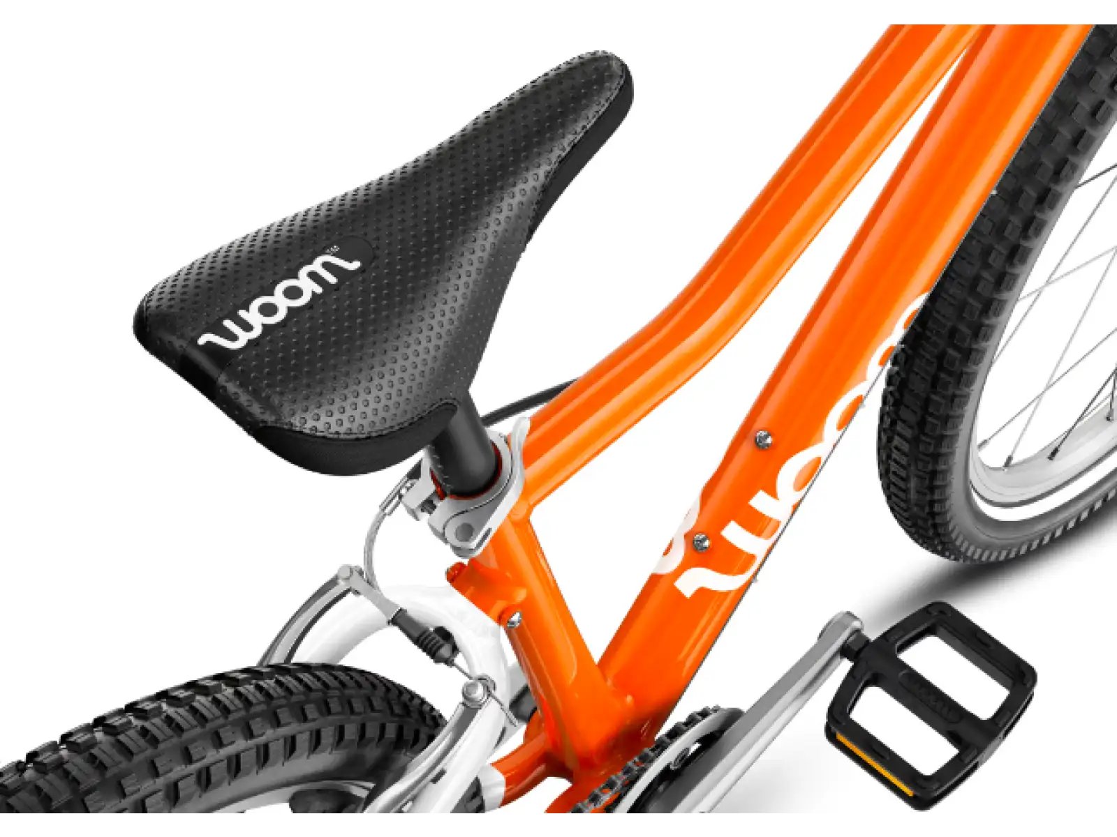 Woom 4 Flame Orange 20 detský bicykel