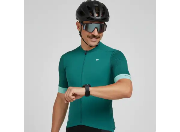 Silvini Carnio pánsky dres krátky rukáv Olive Ocean