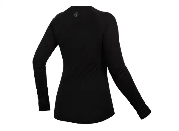 Endura Baabaa Merino dámske tričko dlhý rukáv black