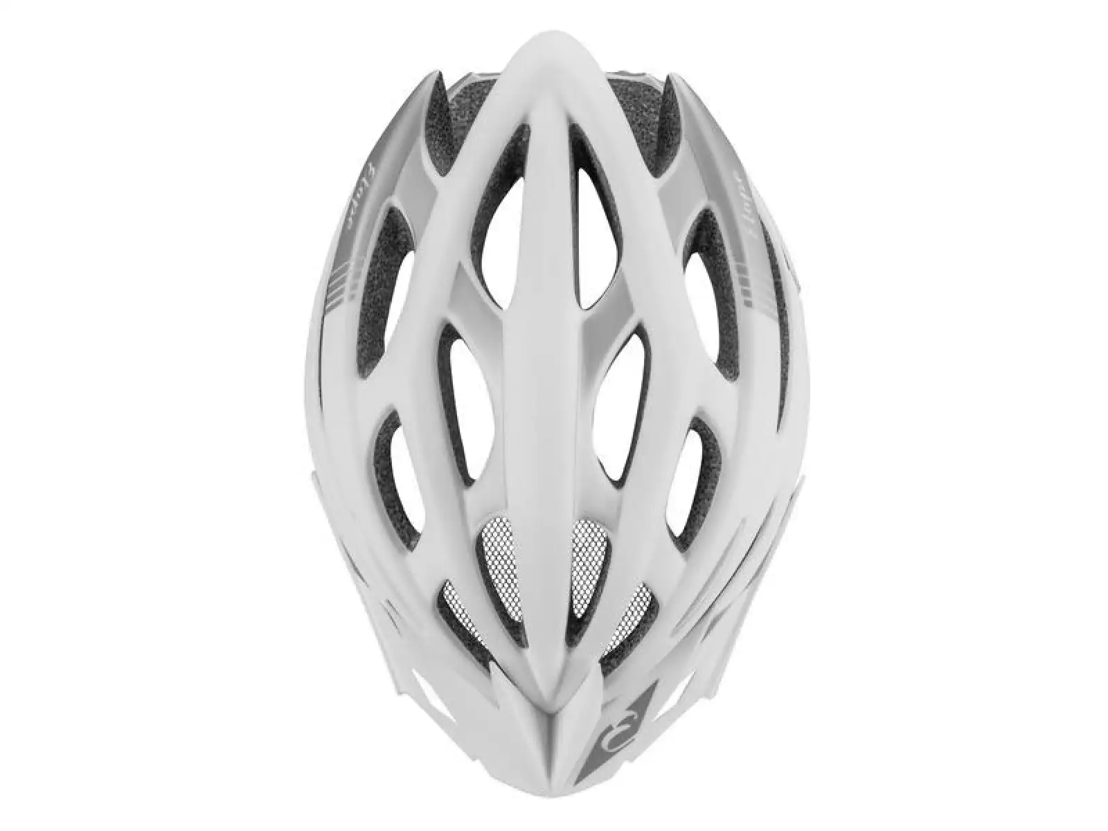 Etape Vesper dámska cyklistická prilba biela/šedá matná