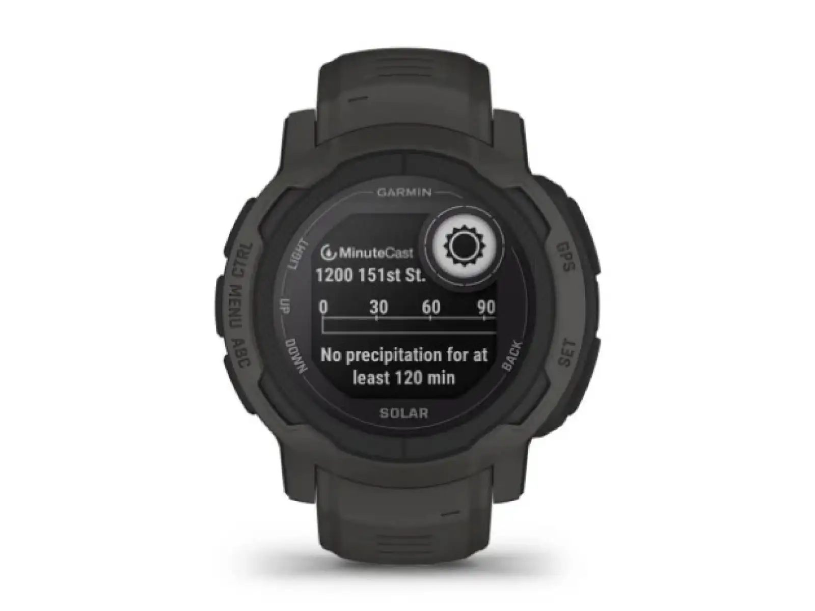 Garmin Instinct 2 Solar inteligentné hodinky Graphite