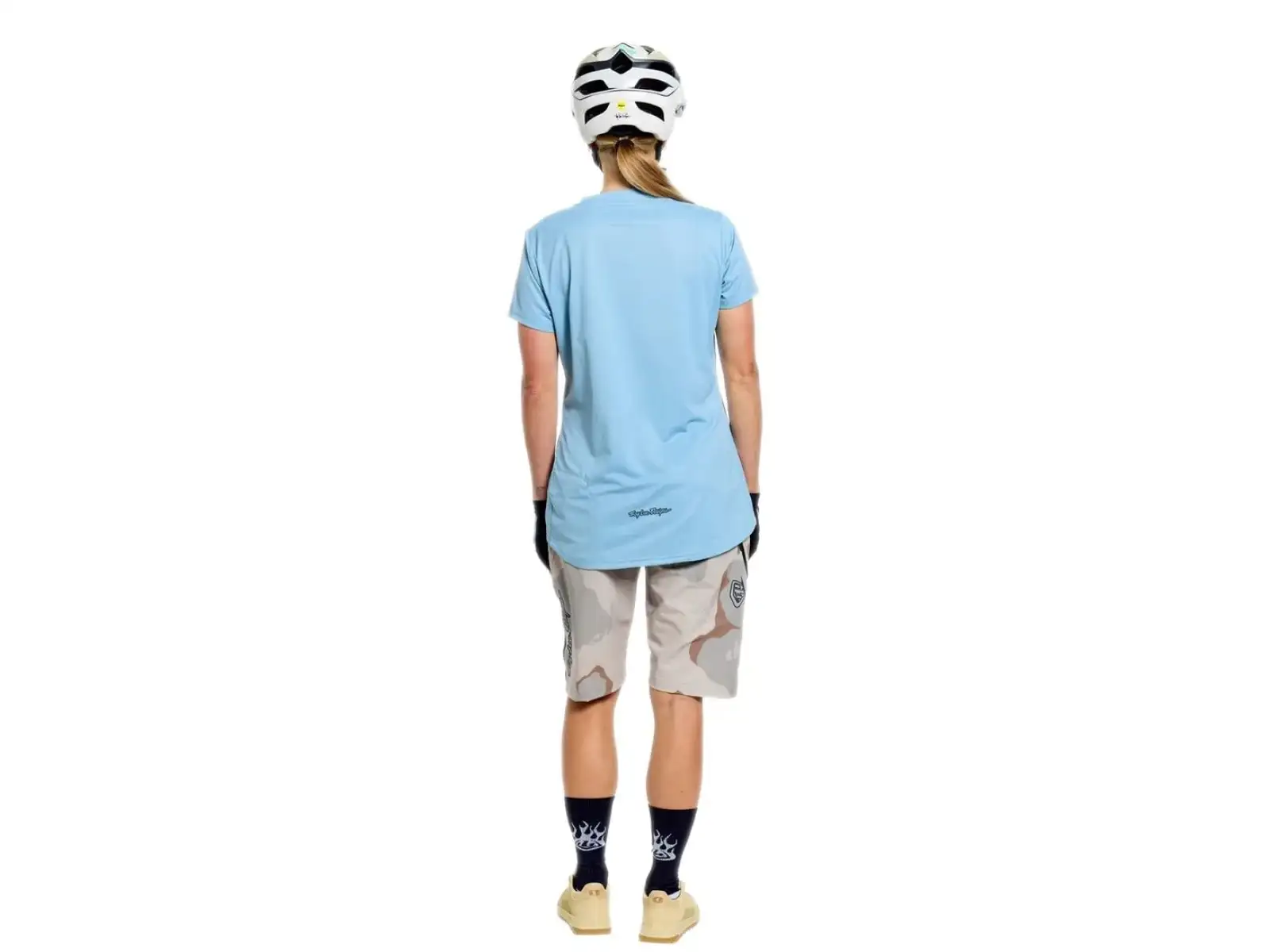 Troy Lee Designs Lilium Pro dámske kraťasy Flow Camo Pumice