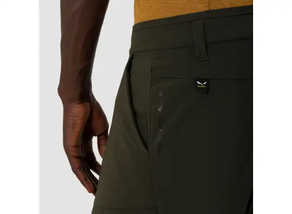 Salewa Puez Durastretch Cargo pánske nohavice Black Out