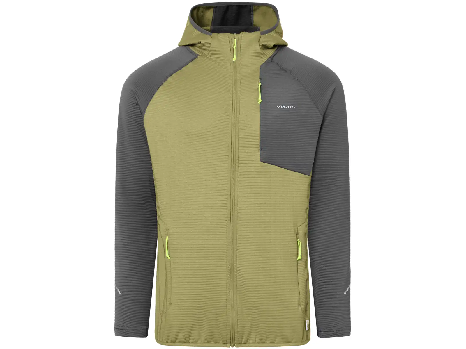 Viking Birger pánska mikina Olive/Grey