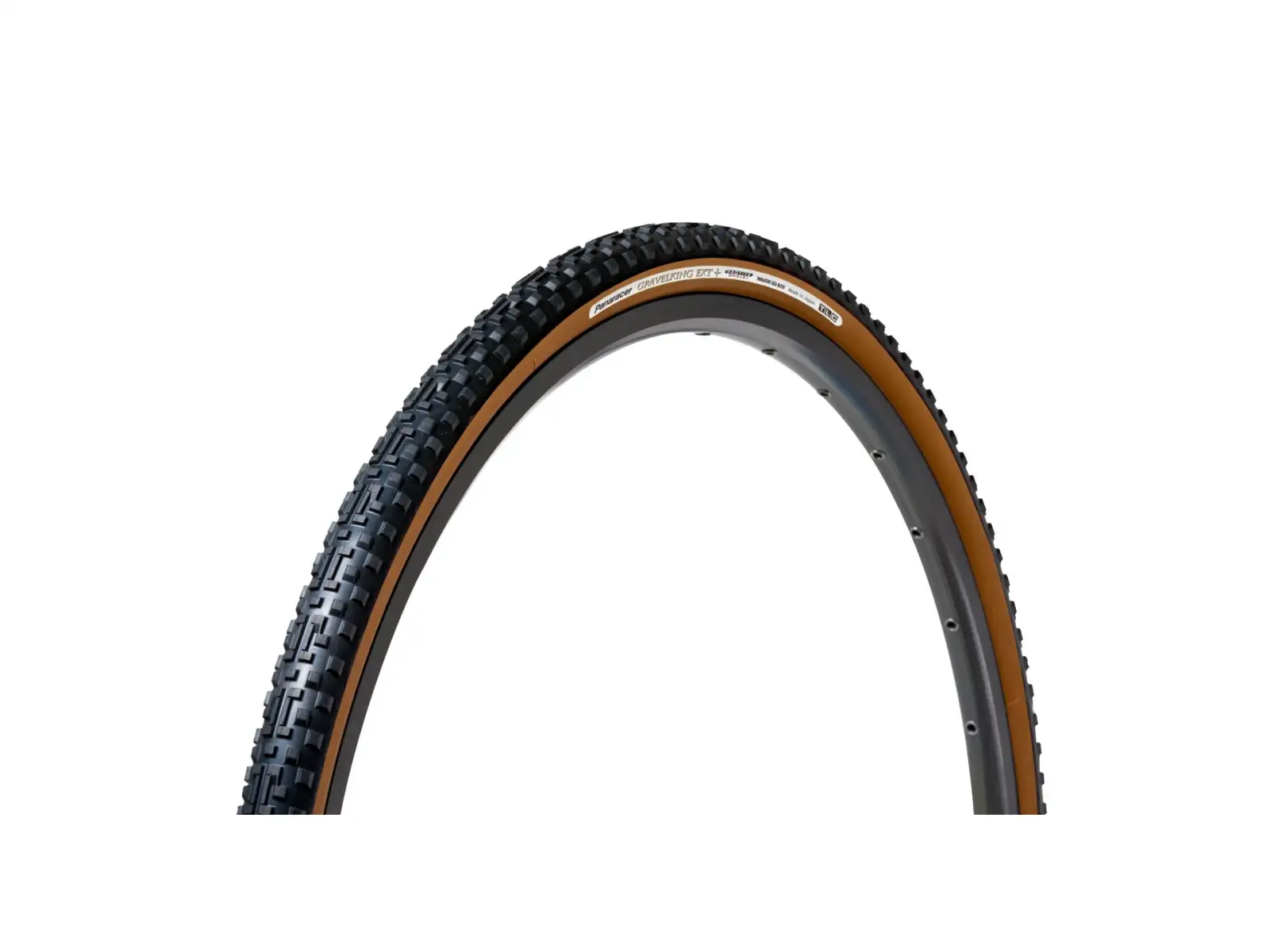 Panaracer Gravelking EXT+ 40-622 štrková škrupina kevlar čierna/hnedá