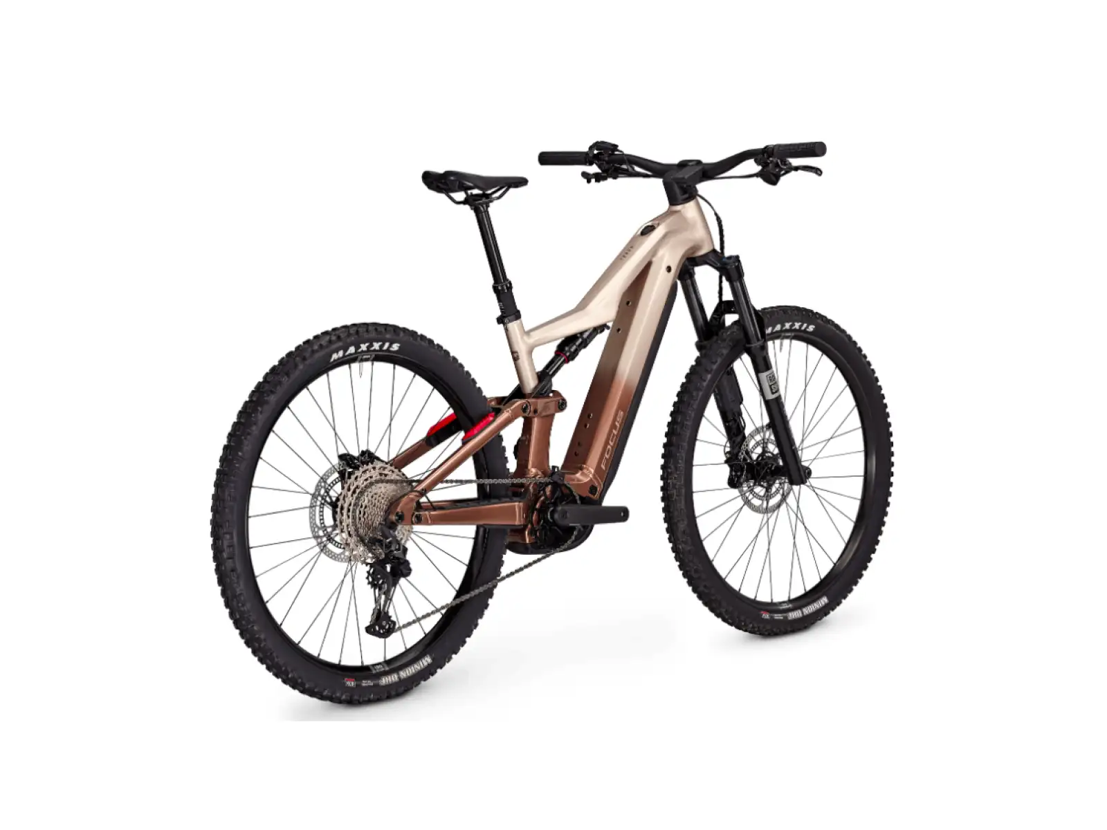 Focus Thron2 6.8 ABS celoodpružený elektrobicykel (800 Wh Adamantsilver / Platinumbronze)