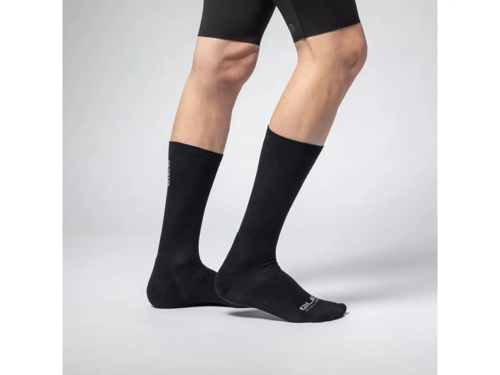 ALÉ Thermo 2.0 zimné cyklistické ponožky Black