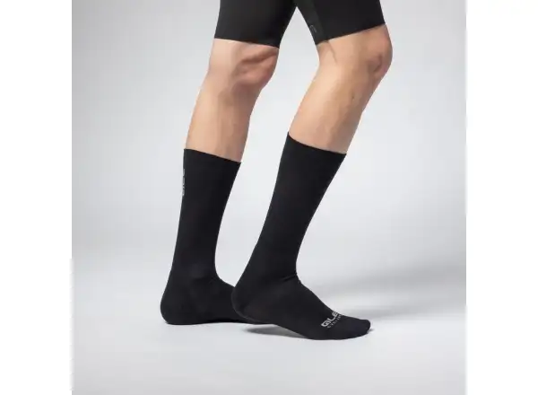ALÉ Thermo 2.0 zimné cyklistické ponožky Black