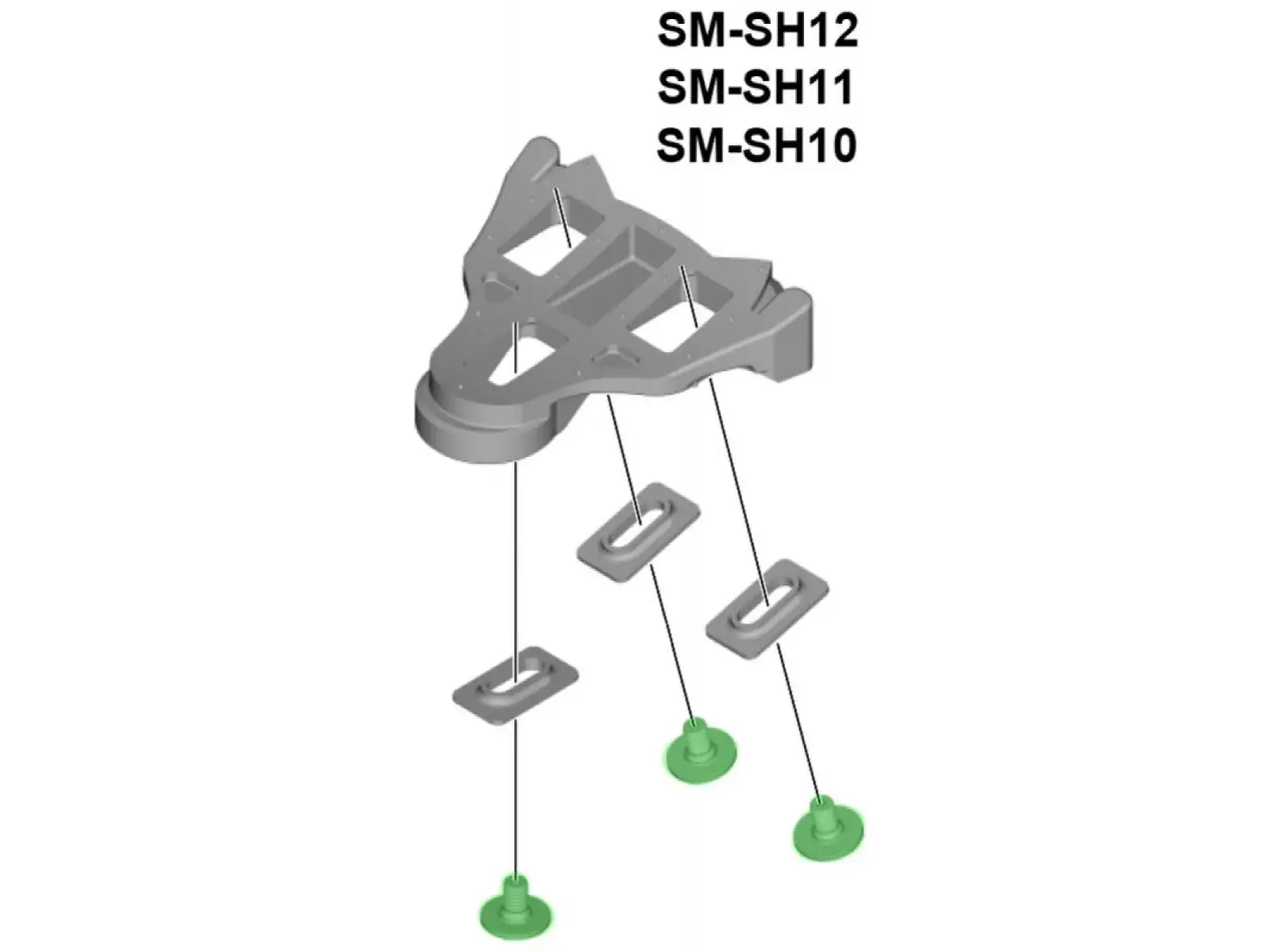 Shimano fixačné skrutky pre PD-R9100