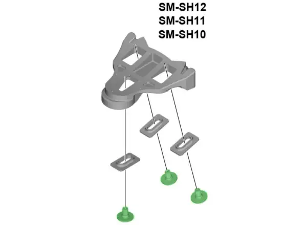 Shimano fixačné skrutky pre PD-R9100
