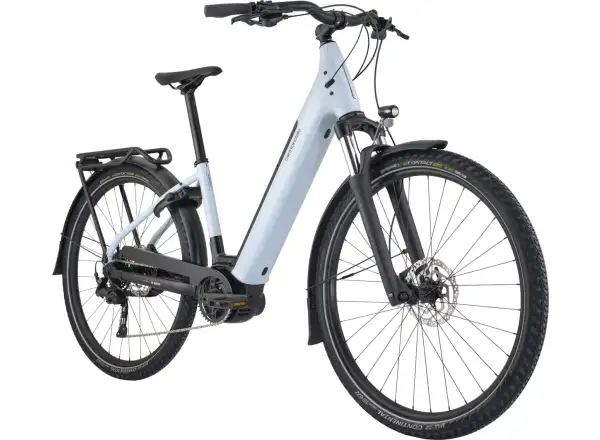 Cannondale Mavaro NEO 5 Low StepThru trekingový elektrobicykel Dust Blue