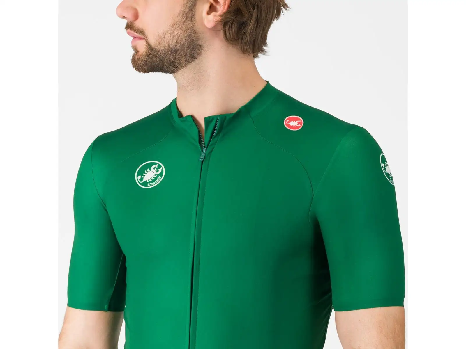 Castelli Vintage Giro d'Italia pánsky dres krátky rukáv Verde Verdeggiante