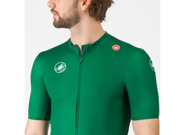 Castelli Vintage Giro d'Italia pánsky dres krátky rukáv Verde Verdeggiante