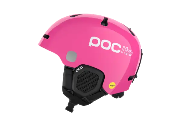 POC POCito Fornix MIPS detská lyžiarska helma Fluorescent Pink