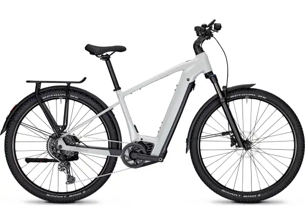 Focus Aventura2 6.7 DI 625 Wh horský elektrobicykel Lightgrey Glossy