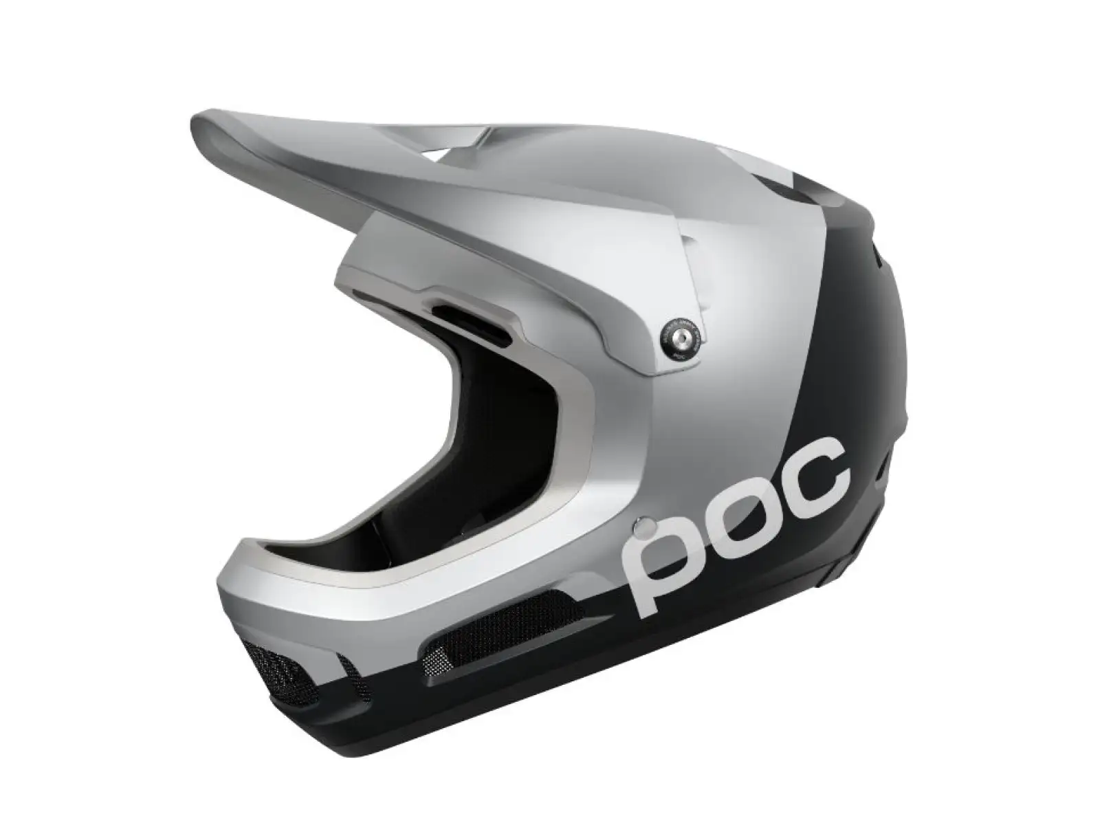 Prilba POC Coron Air MIPS Argentite Silver/Uranium Black Matt