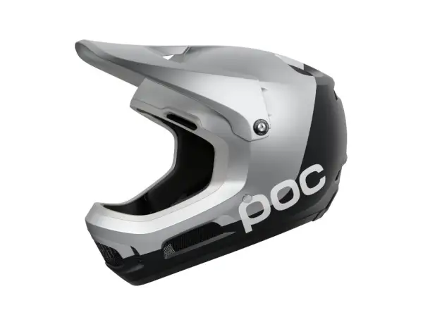 Prilba POC Coron Air MIPS Argentite Silver/Uranium Black Matt