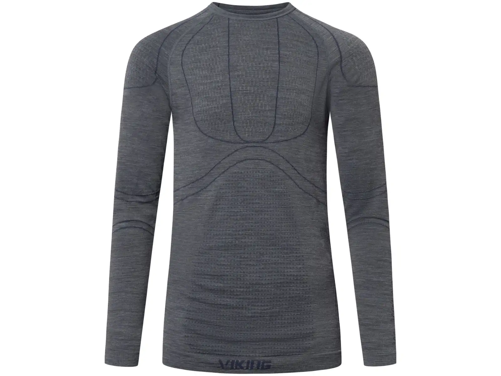 Viking Lan Pro Merino pánsky set Dark Grey