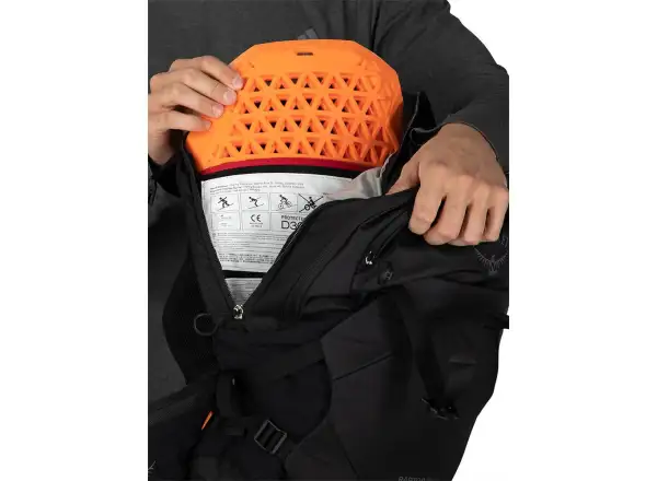 Batoh Osprey Raptor Pro 18 l Back