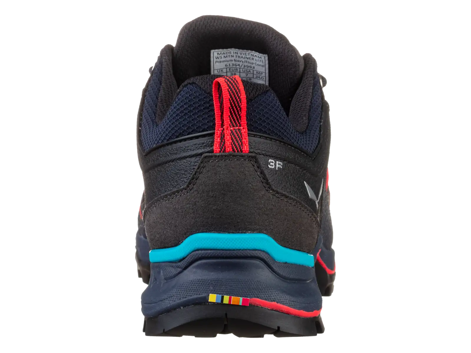 Salewa Mountain Trainer Lite dámske outdoorové topánky Premium Navy/Fluo Coral