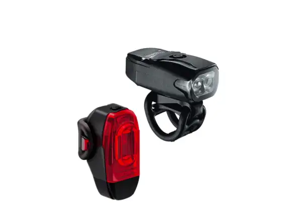 Lezyne KTV Drive / KTV Drive+ súprava svetiel Black / Black