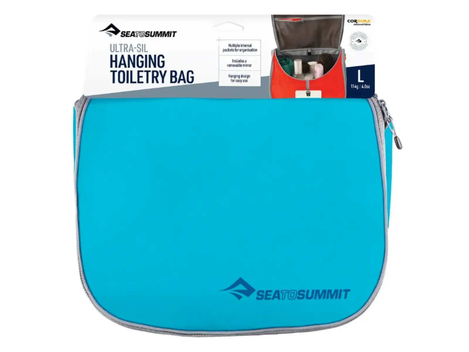 Sea to Summit Hanging Toiletry Bag Large závesná toaletná taška Atoll Blue