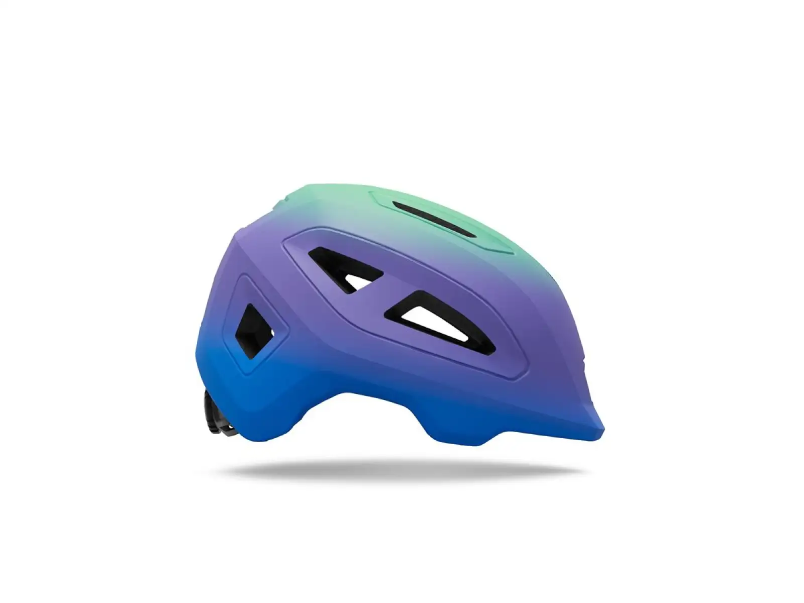 Giro Scamp II detská prilba Mat Blue Jewel/Vivid Green Fade