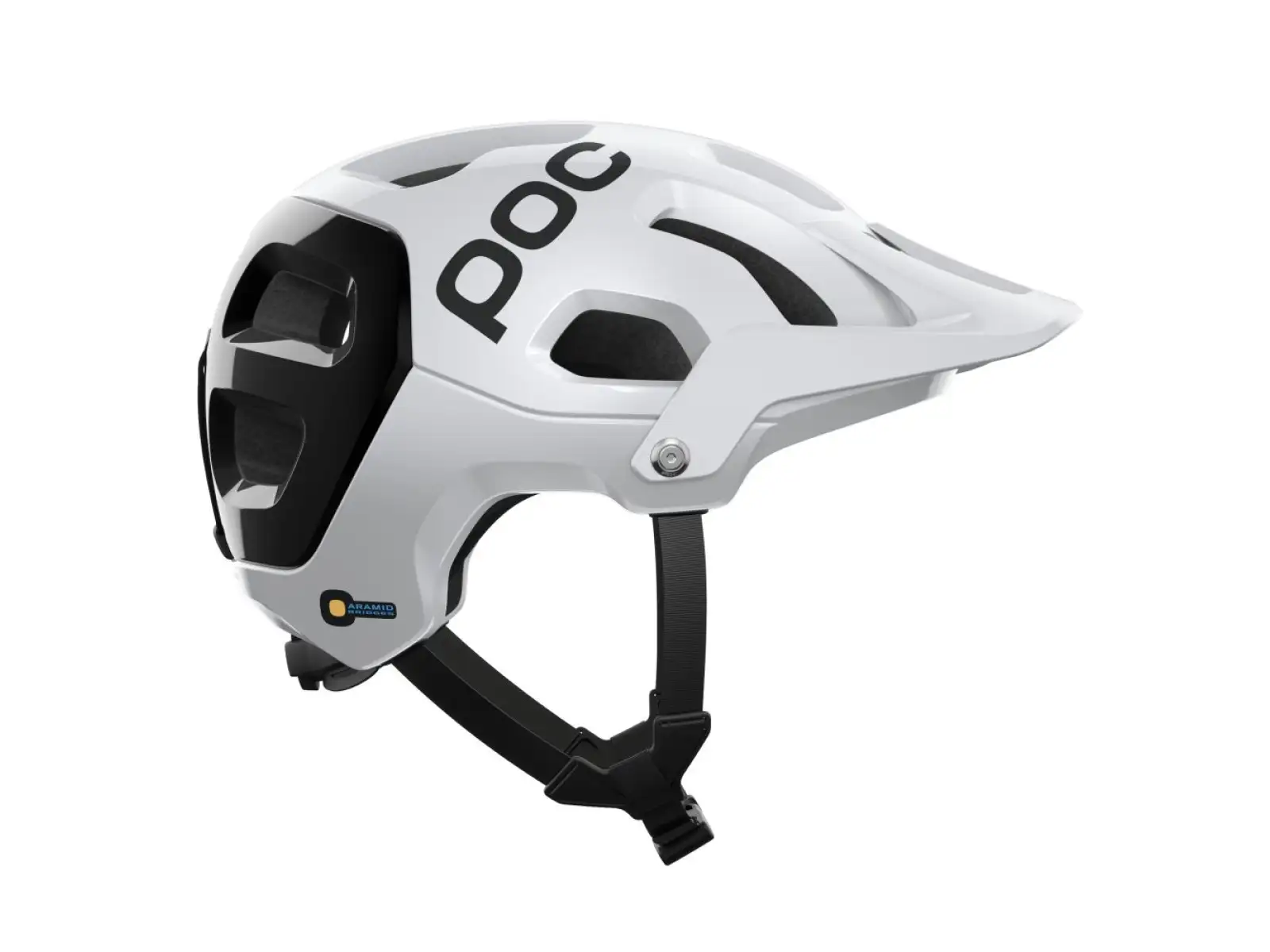 POC Tectal Race MIPS prilba Hydrogen White/Uranium Black