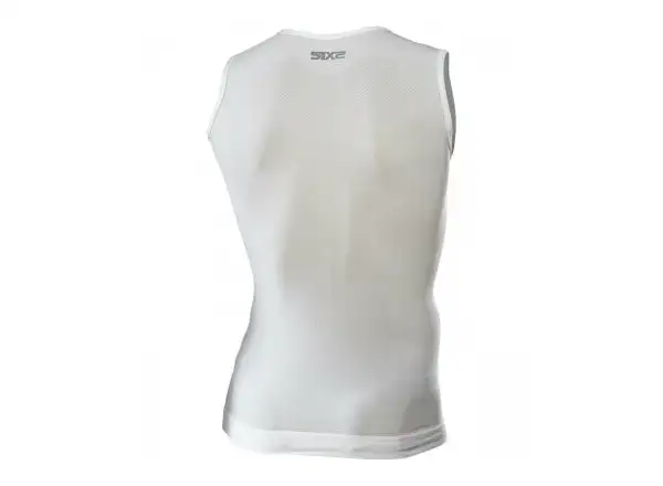 SIX2 SML BT funkčné tričko bez rukávov biele