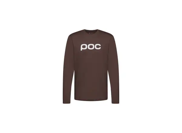 POC L/S Tee tričko s dlhým rukávom Bronzite Brown