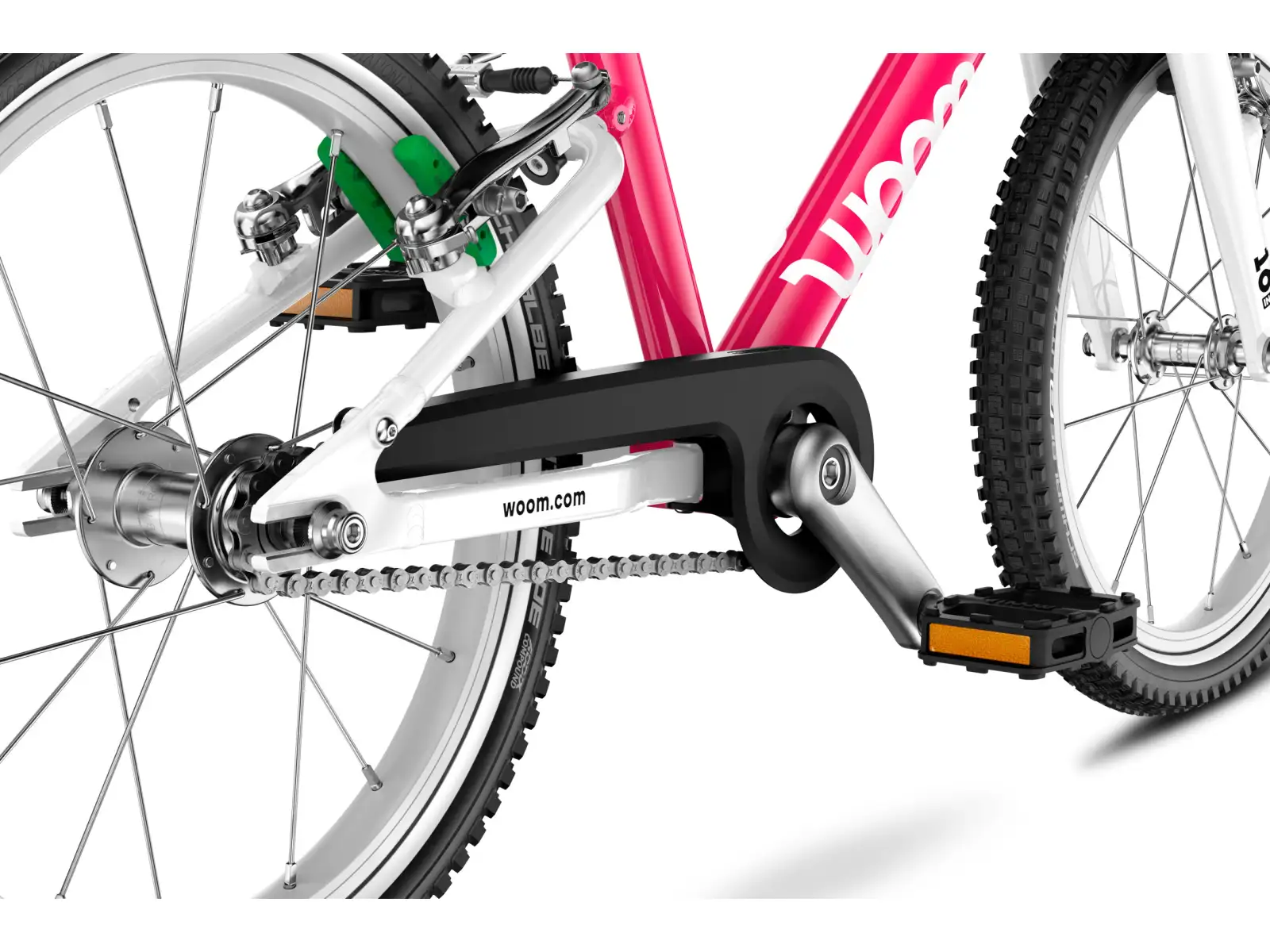 Woom GO 3 Hot Pink 16 detský bicykel