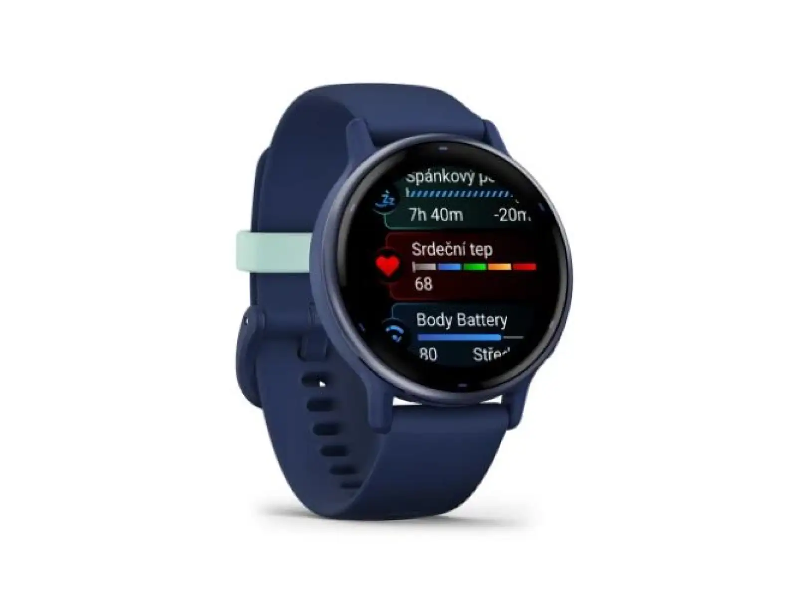 Garmin vívoactive 5 inteligentné hodinky Navy