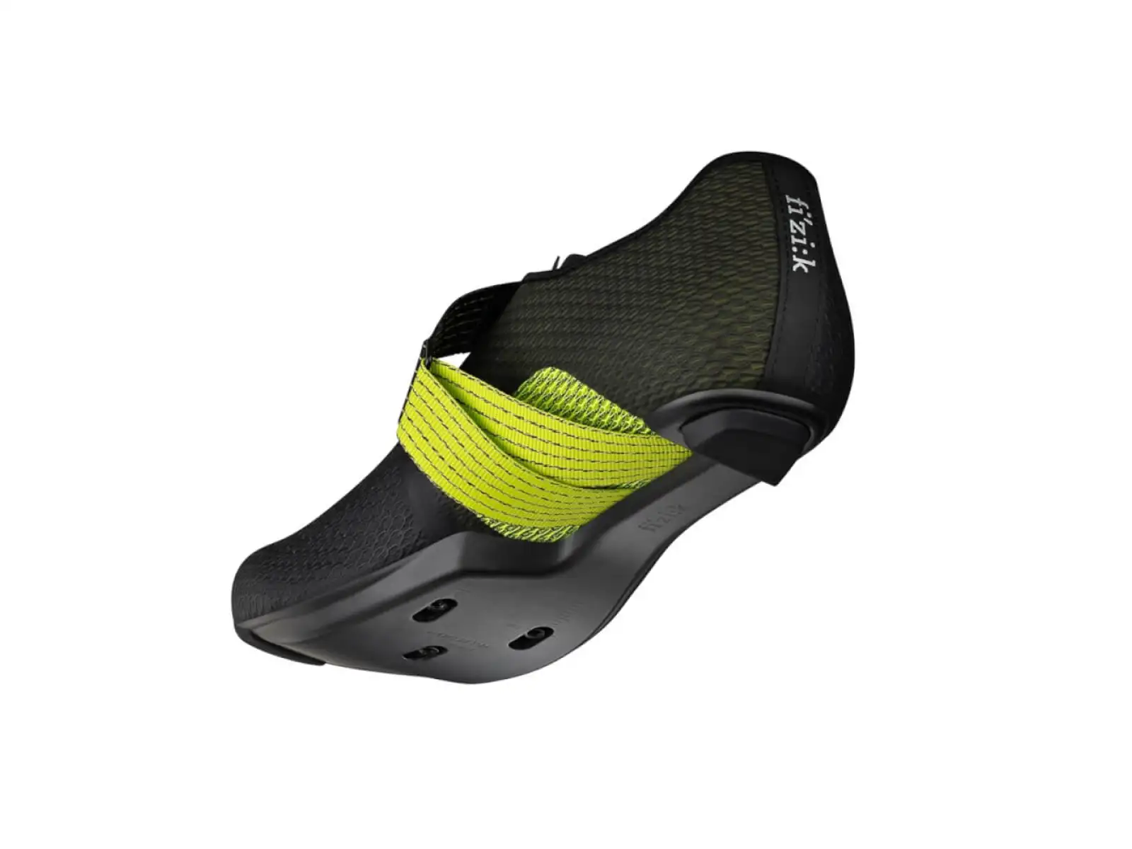 Fizik Stabilita Carbon cestné pánske tretry Black/Yellow Fluo