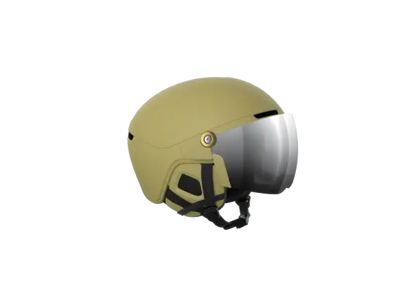 POC Obex Visor lyžiarska prilba Olivine Green/Clarity Universal/Partly Sunny/Silver