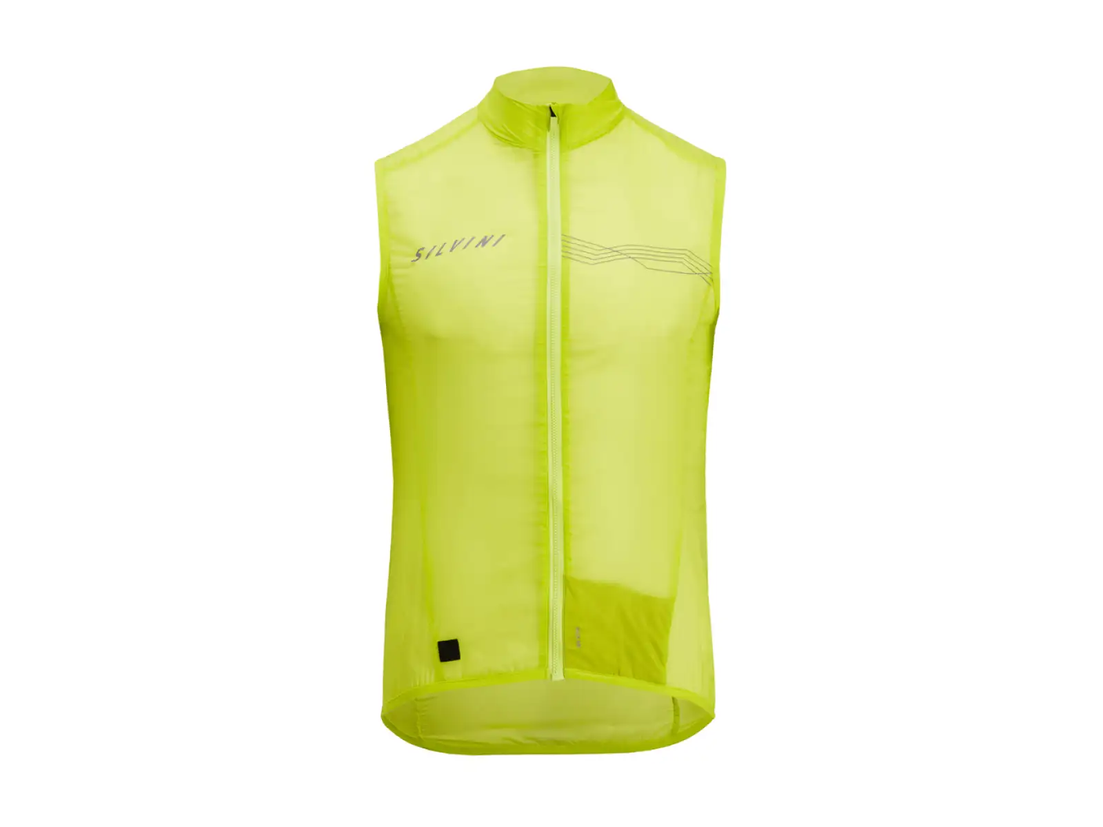 Silvini Tenno MJ1602 pánska vetruodolná vesta lime/cloud