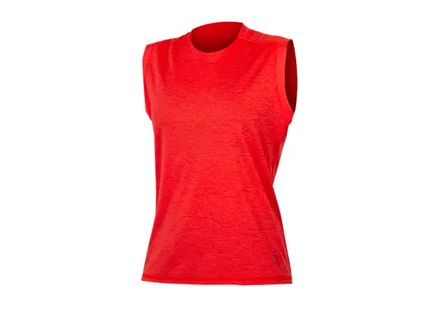 Endura SingleTrack dámsky dres bez rukávov Pomegrante