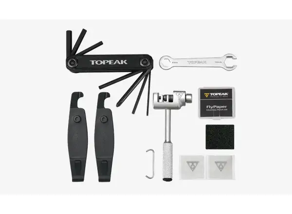 Topeak Sidekick STW Wedge Pack sedlová brašna 0,6 l čierna + náradie 13 funkcií