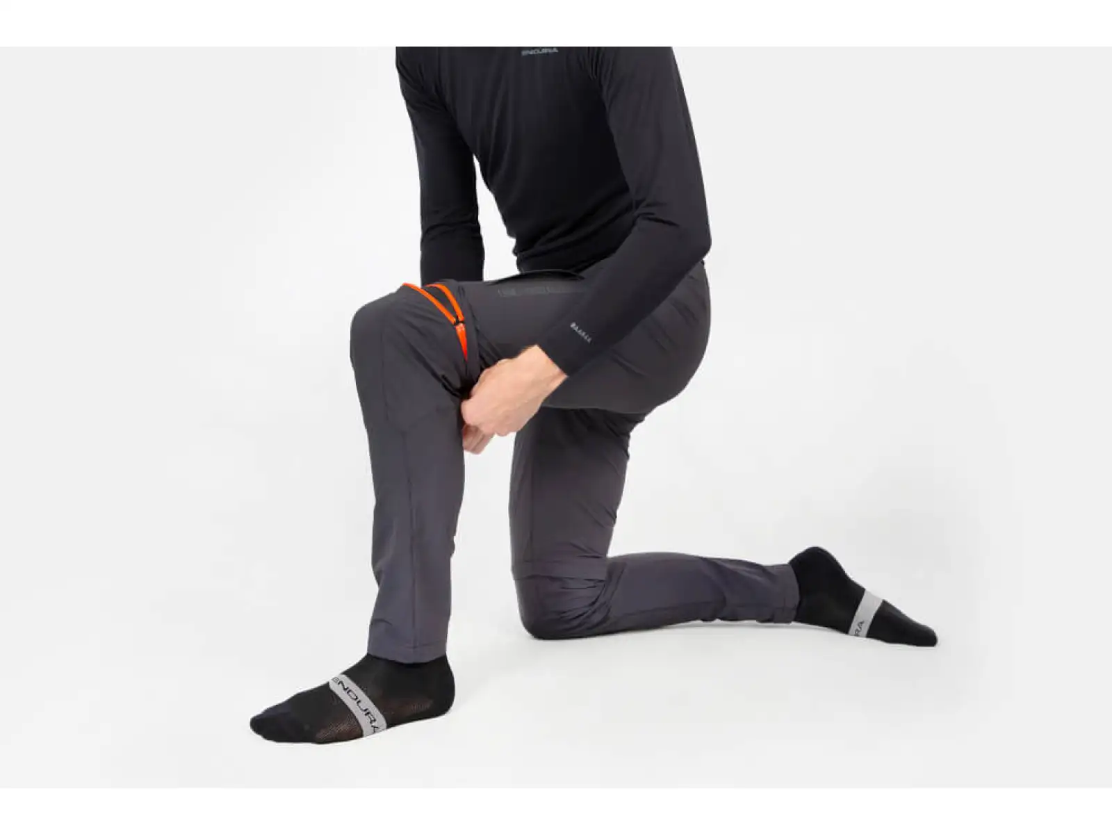Endura GV500 Zip-Off pánske nohavice čierna
