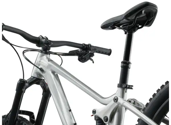 Giant Faith detský celoodpružený bicykel Raw Aluminium